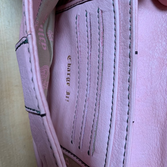 Juicy Couture leather wristlet - Picture 4 of 7